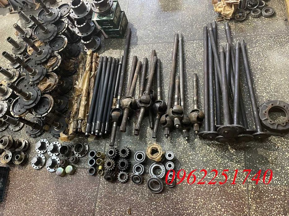 Запчастини редукторного, воєного моста Уаз 452, Уаз 469, Уаз 3151