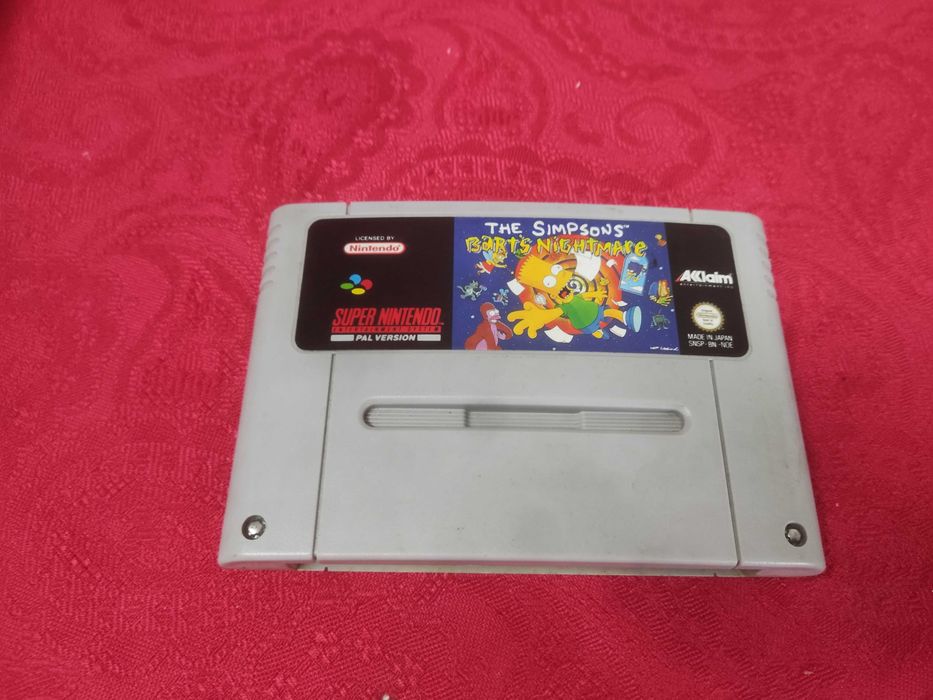 Jogo Super Nintendo - The Simpsons: Bart's Nightmare