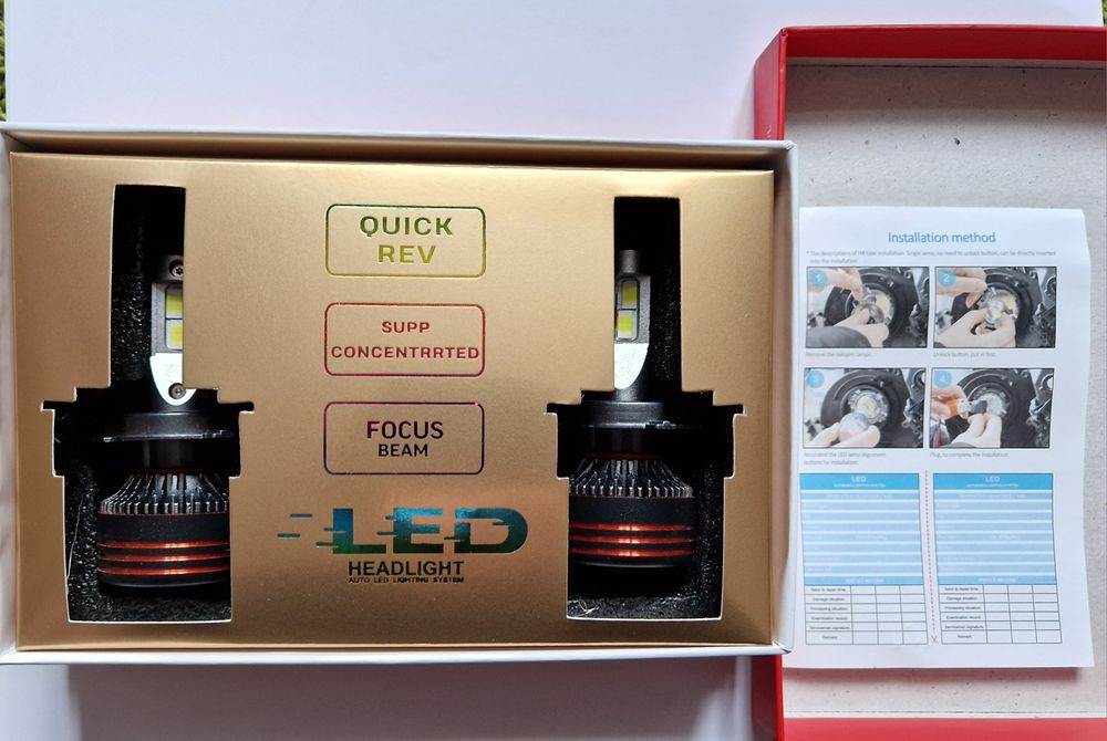 Комплект світлодіодних ламп M8 PRO H4