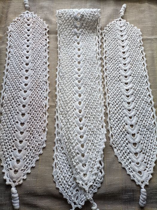 Conjunto em crochê 3 peças