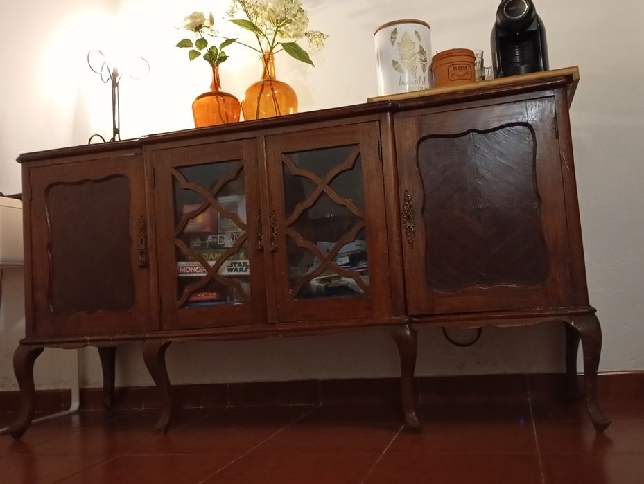 Móvel rústico Queen anne para sala de jantar