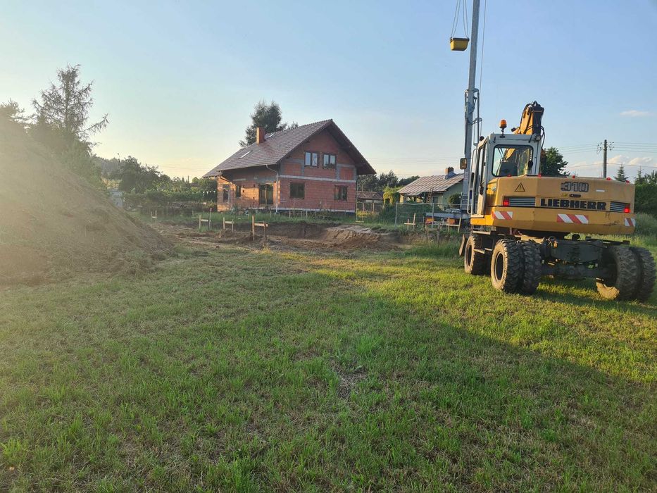 Usługi koparką, roboty ziemne, wyburzenia, młot wyburzeniowy...