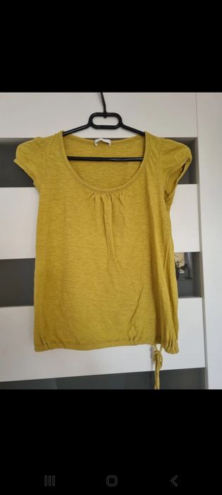 Żółta bluzka Promod