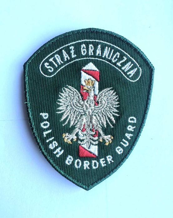 Emblemat naramienny Straży Granicznej wyjściowy