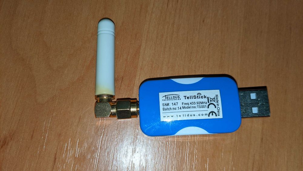 Telldus TellStick, USB-передатчик для удаленных выключателей TS001