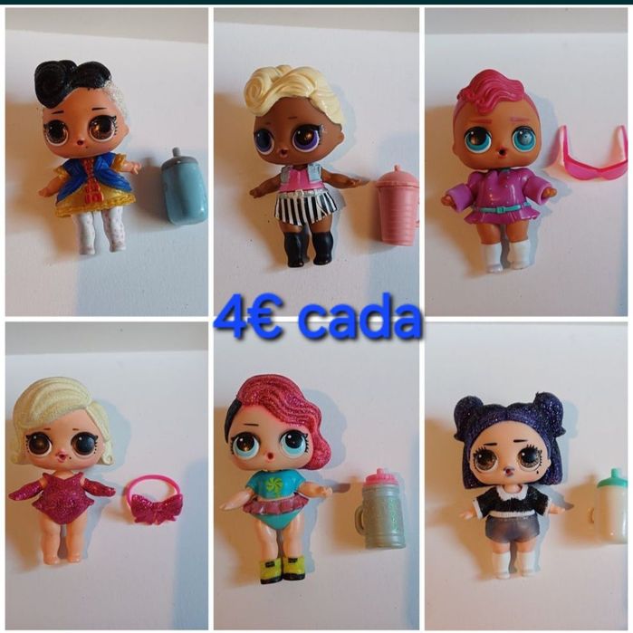 LOL bonecas, MGA. Ler descrição.