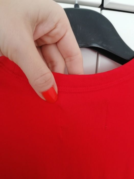 Calvin Klein Monogram Straight Tee - T-shirt z nadrukiem