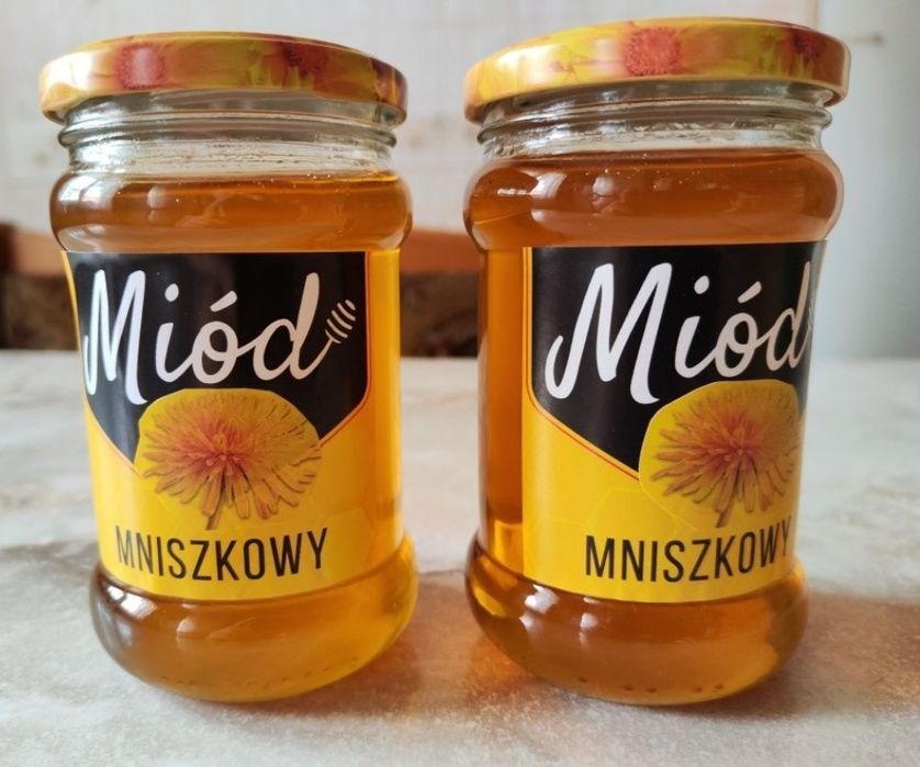 2 szt miodu z mniszka lekarskiego