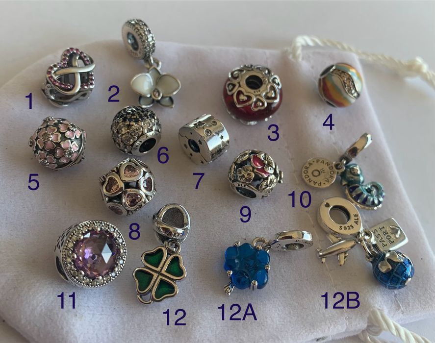 Charms do bransoletki Pandora