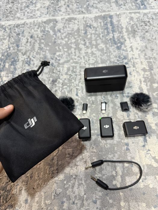 ПЕТЛИЧКИ DJI. Мікрофон dji. Отличное состояние! Бу.