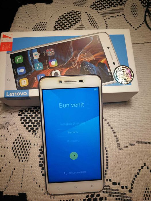 Smartfon Lenovo K5 Plus - Srebrny - Okazja !