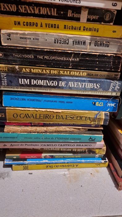 Diversos livros de vários estilos 1 euro cada
