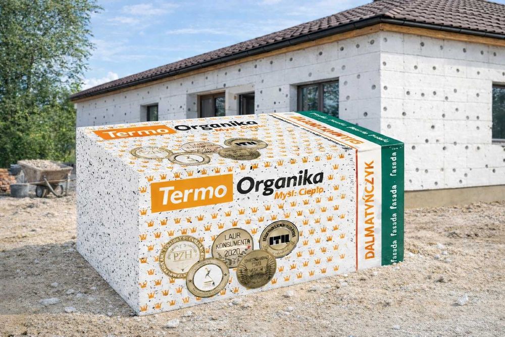 Styropian TERMO ORGANIKA Dalmatyńczyk fasada 0,044 gładki 63,90zł