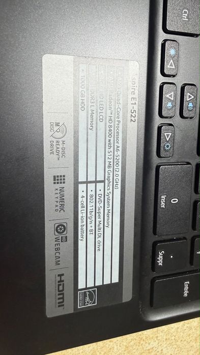 Acer Aspire E1 522