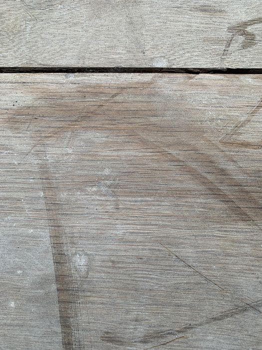 Stary stół rozkładany z dębu