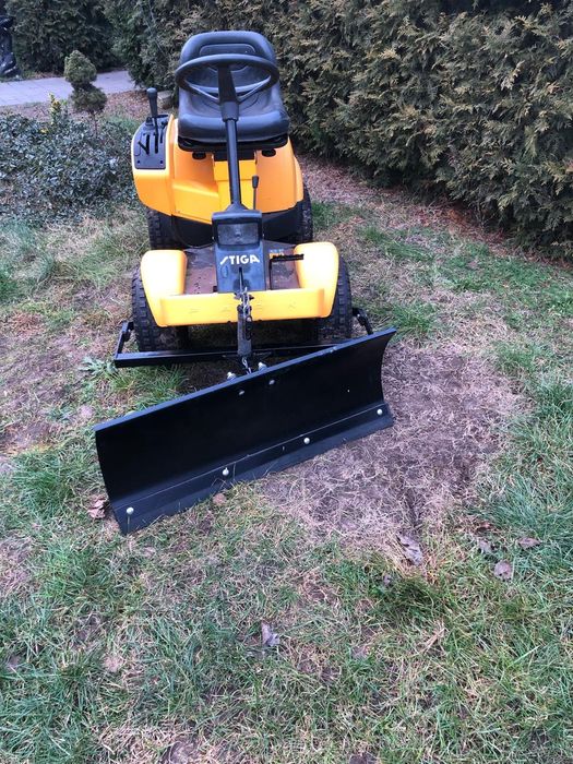 Stiga park president traktorek kosiarka pług do śniegu