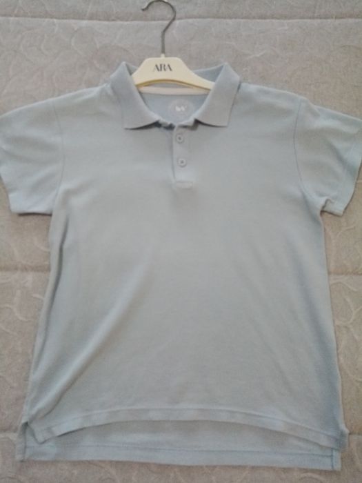 Polo menino 7/8 azul