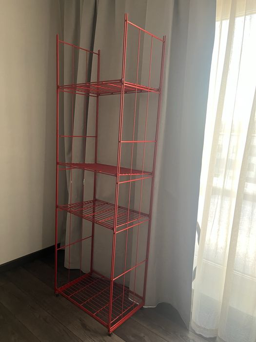 Vintage metalowy regał