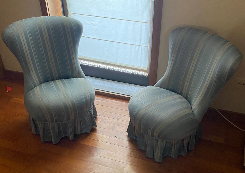 Cadeiras de estilo clássico -Vintage - ótimas para decoração/restauro