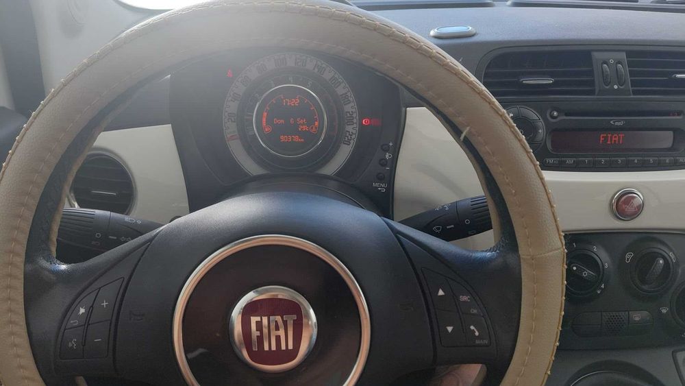 venda carro fiat 500 2014 com 90250km