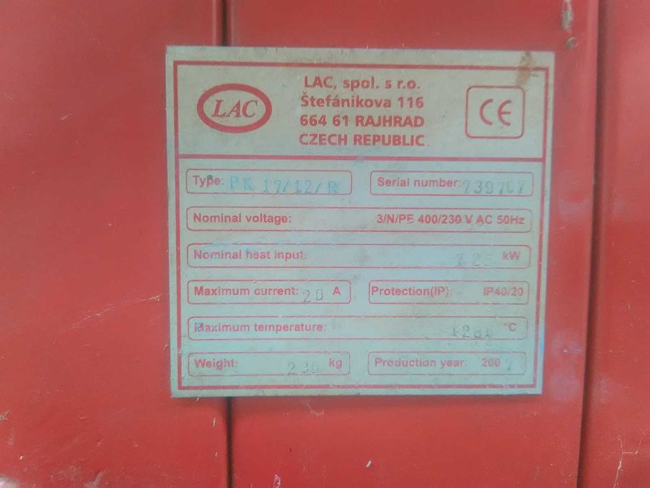 Piec hartowniczy PK17/12R