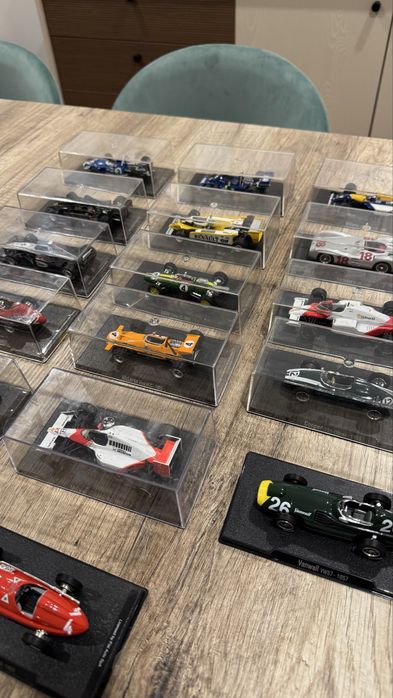 Coleção Carros Miniatura Formula 1 - 30 anos