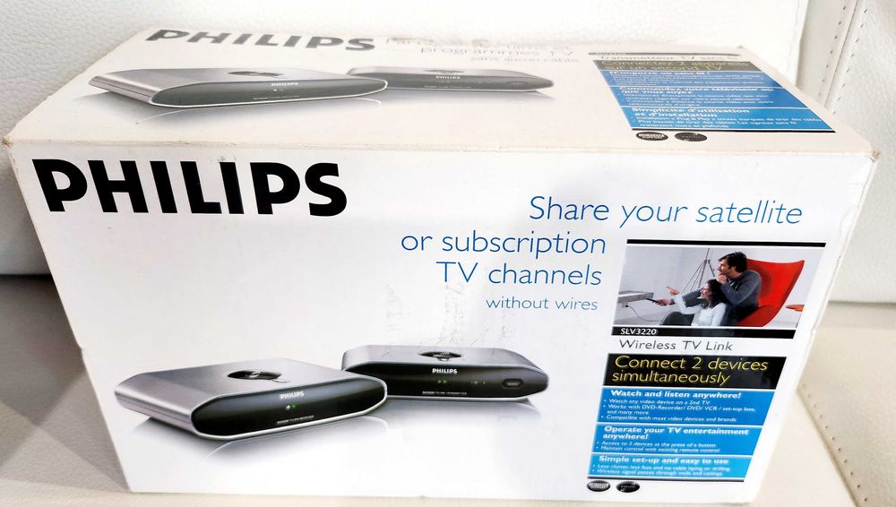 Kit Transmissor TV Philips SLV3220 sem fio