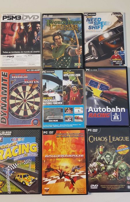 Jogos de PC – DVD