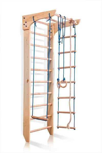 Дитячий спортивний куточок Kinder 2-220, дерев’яний, до 130 кг