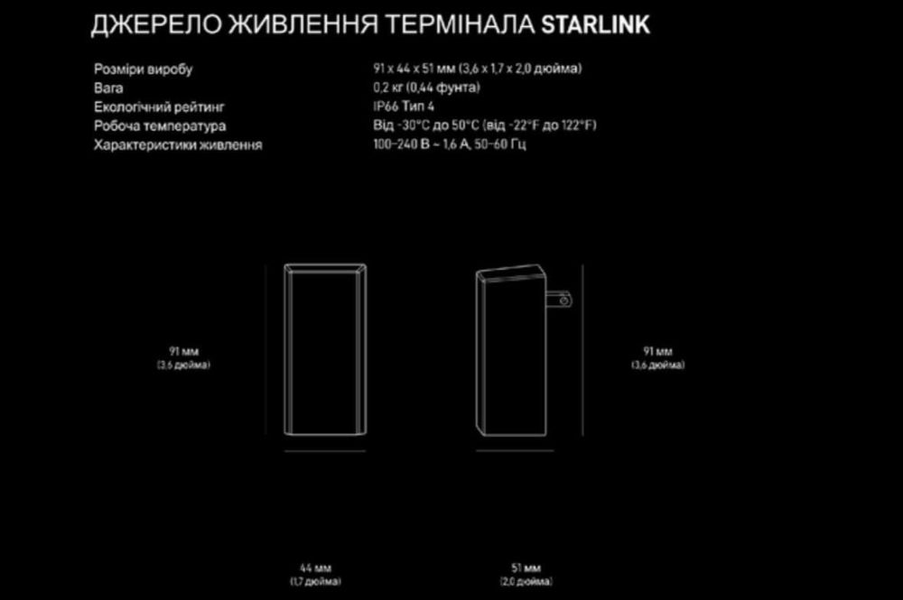 Старлінк Starlink Gen3 rev4, без акк, чисті