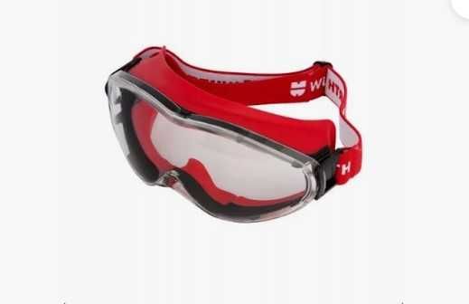Okulary Gogle ochronne Wurth ANDROMEDA pełna widoczność poliwęglan