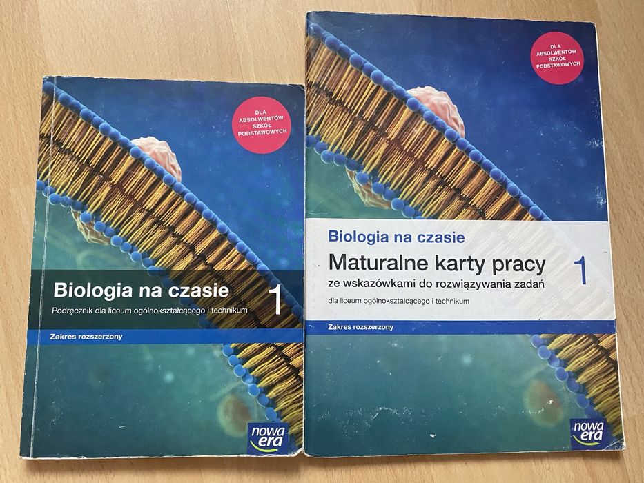 Podręcznik i karty pracy biologia 1 zakres rozszerzony