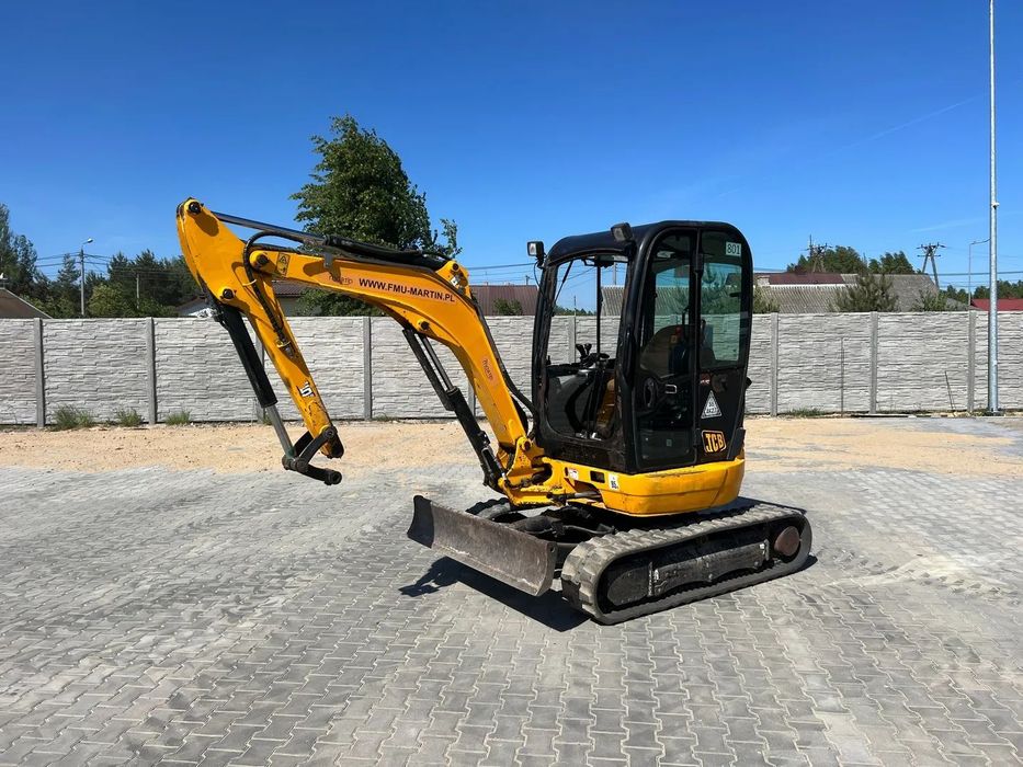 JCB 8026  Koparka gąsienicowa JCB 8026 CTS 2,6 t kabina ogrzewana gotowa do prac