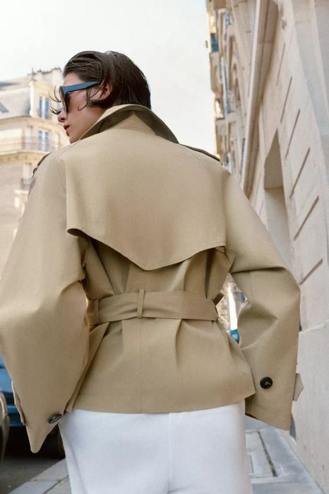 Тренч Zara зара тренч нова колекція розмір S в наявності