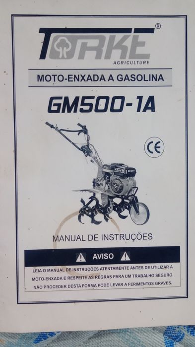 Motoenxada como nova (nunca usada)
