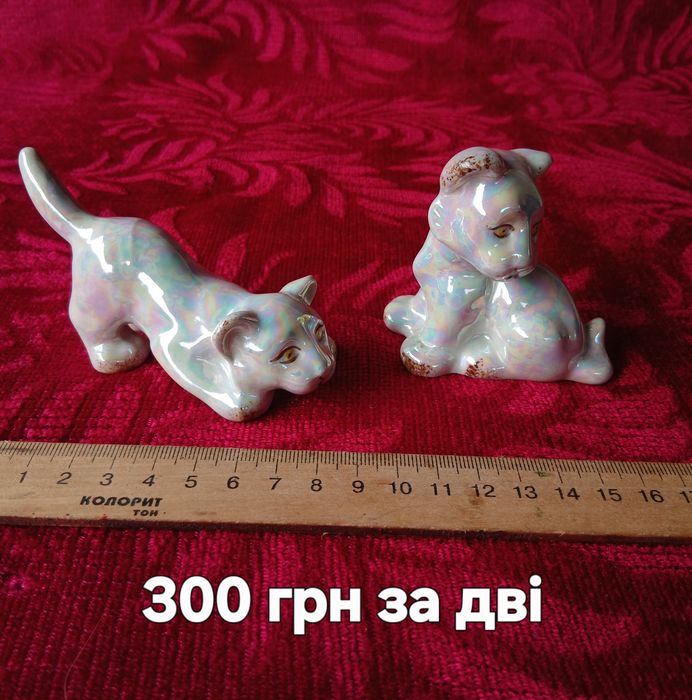 Статуэтки Львята СССР. Цена за обе.
