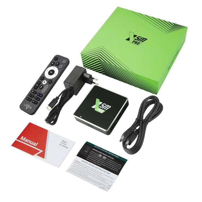 Смарт ТВ приставка Ugoos X5M Pro 4/32 Гб Smart TV Box Android 14