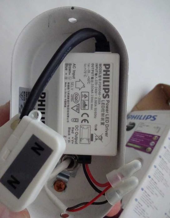 Kinkiet Ścienny Biały Philips LED 1 x 4W