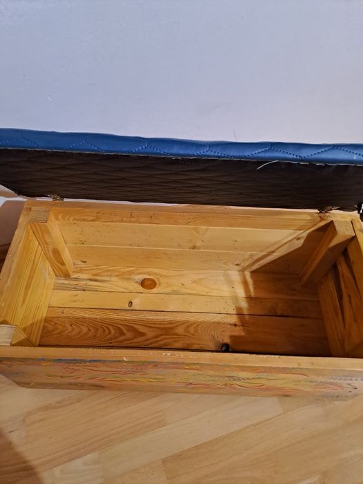 Pufa skrzynia schowek siedzisko