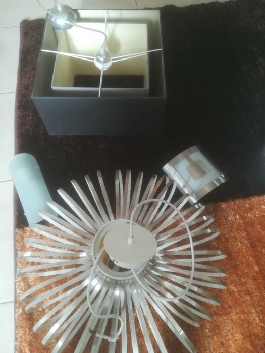 Candeeiro teto cozinha