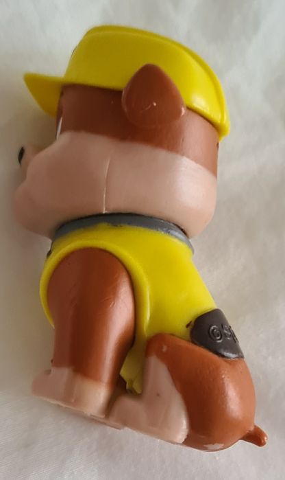 CHASE articulado Patrulha Pata Novo + crachá +  RUBBLE