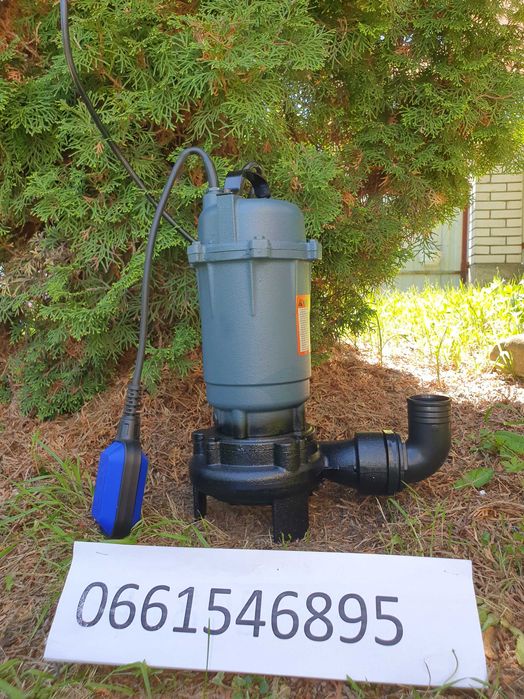 Фекальний Дренажний Насос 2,6 kW з Ножем (ТІЛЬКИ ДОСТАВКА ПОШТОЮ)