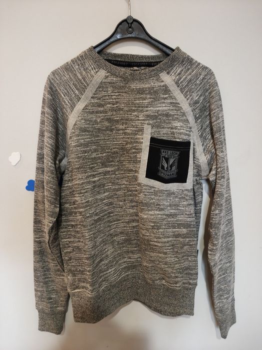 Oryginalna Bluza/sweter Lech Poznań rozmiar S szara