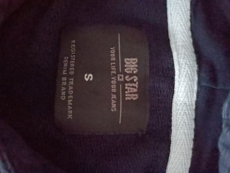 2 bluzy męskie r.S Big Star i H&M