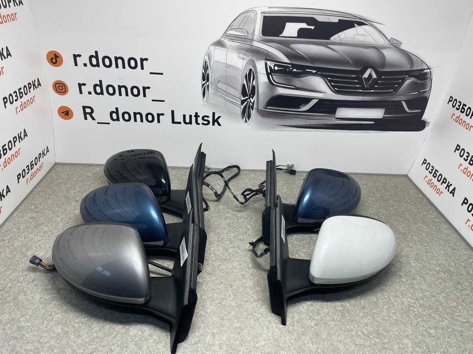 Дзеркало Рено Меган 4 \ Renault Megane 4 (2016-2022)