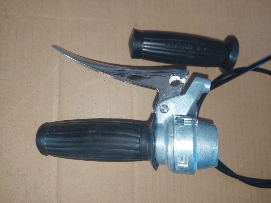 Zestaw naprawczy rączka manetka zmiany biegów romet komar silnik s38