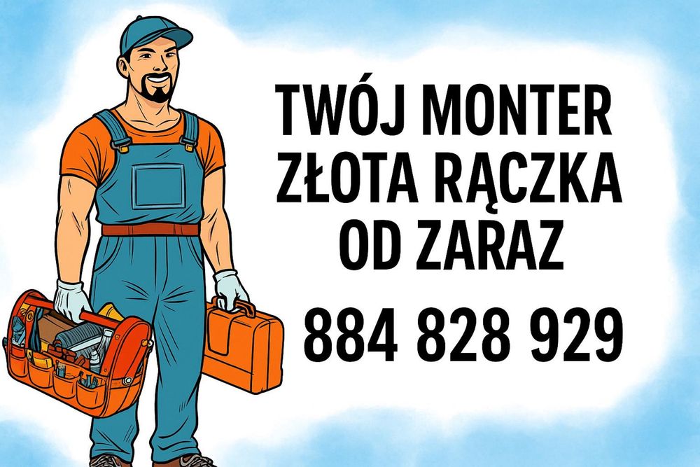Złota Rączka | Twój Monter | Profesjonalne naprawy i montaż/  Kompleksowo 24/7