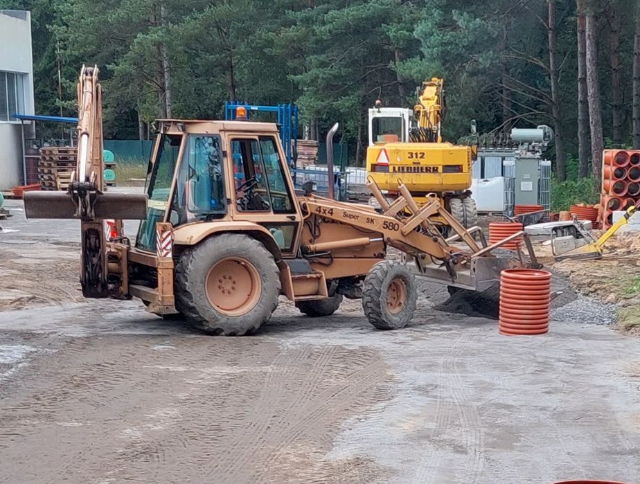 Usługi mini koparka, mini ładowarķą, koparko ładowarką, HDS, młot
