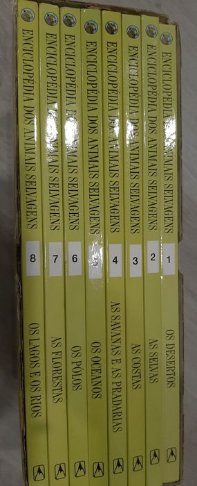 Livros: 101 Perguntas e respostas/Enciclopédia  animais selvagens
