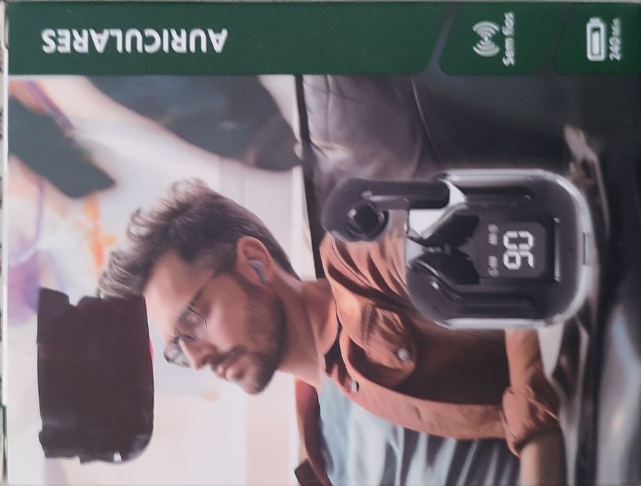 Auriculares wireless novos